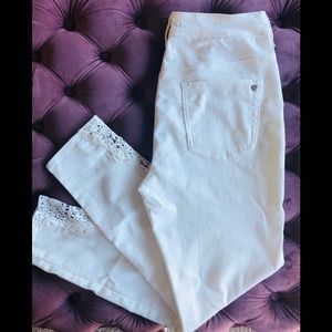 KENDALL & KYLIE White Skinny Jean